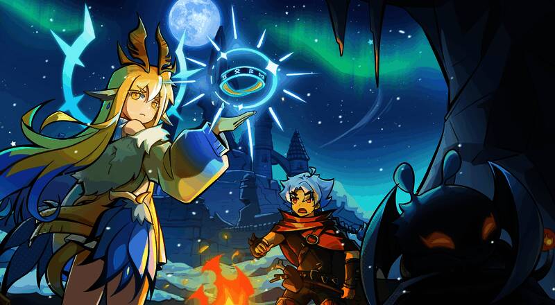 《飞吧龙骑士》龙神芭德尔形象图