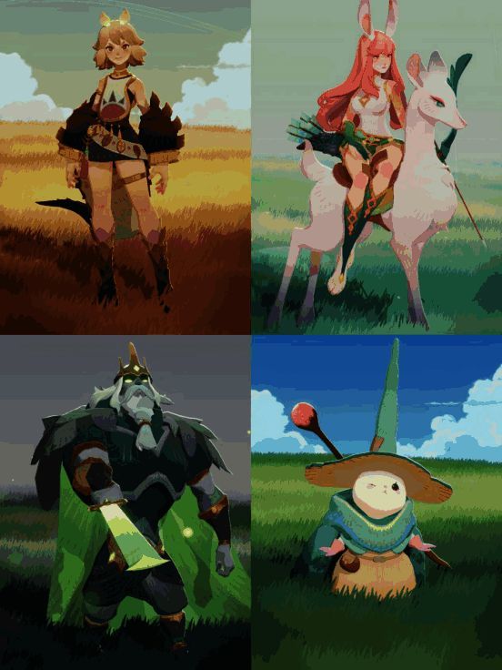 《剑与远征:启程》游戏角色展示