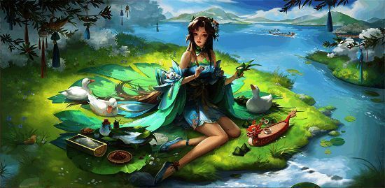 史诗武将蔡瑁形象