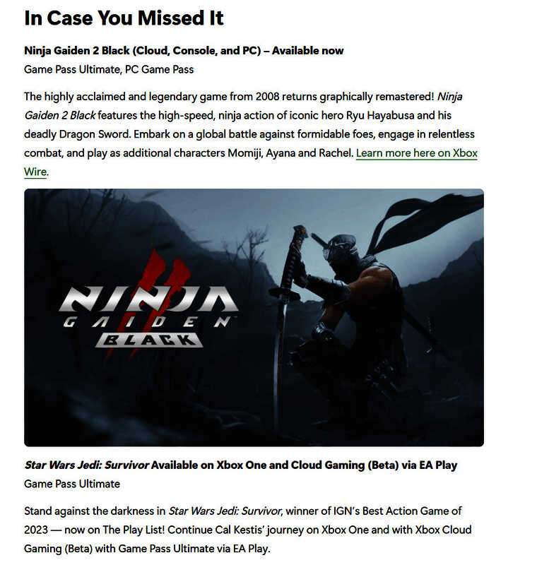 Xbox 2月Game Pass相关游戏宣传图2