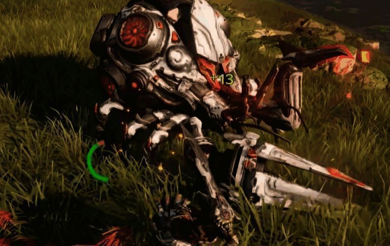 狂野的巨钳攻击画面