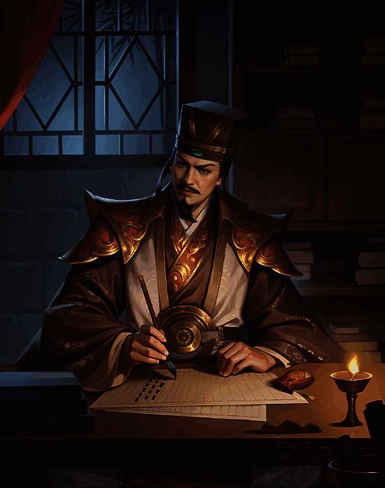 武将刘辟形象图