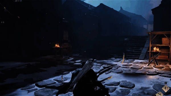 房子右前方出口场景图