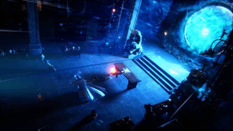 《天下》概念片中神秘空间其他场景画面