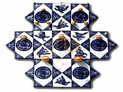 南通风筝博物馆藏品-蓝印七星板鹞图片