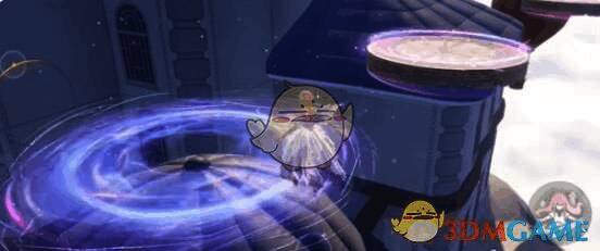 角色往右边飞行画面