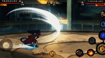 爆发连招效果展示图