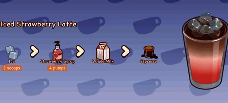 草莓拿铁相关图片2