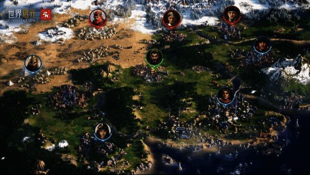 游戏中玩家合作画面