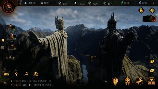 《指环王：纷争》中的传奇角色