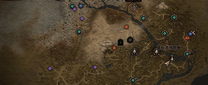 河湾地收集食材画面