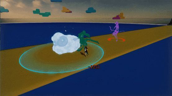 敌方自我膨胀画面