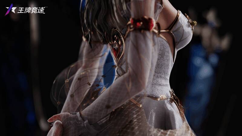 白棋女王时装展示图