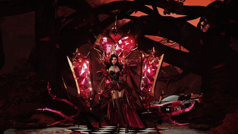 红桃女王座椅展示图