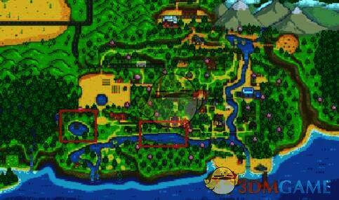 小嘴鲈鱼分布位置图