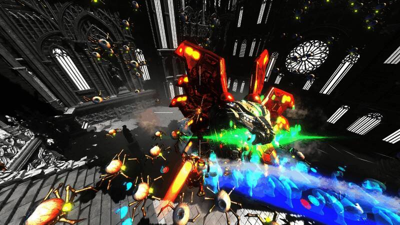 赛博城世界观画面