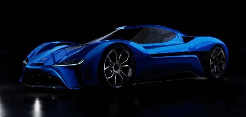 蔚来EP9性能展示图