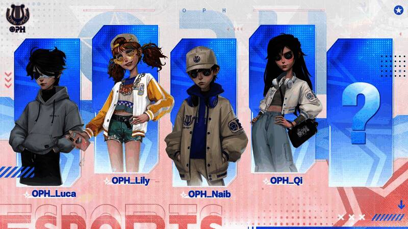 《第五人格》电竞战队宣传画面