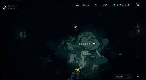 使用藏宝图解锁钓点相关图片