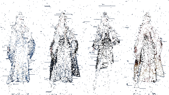 《诛仙2》不同玩家设计同一款时装的风格变化展示