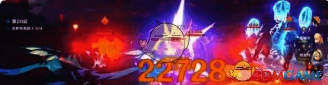 原神征战勇者淬炼之界第2关战斗中切换角色画面