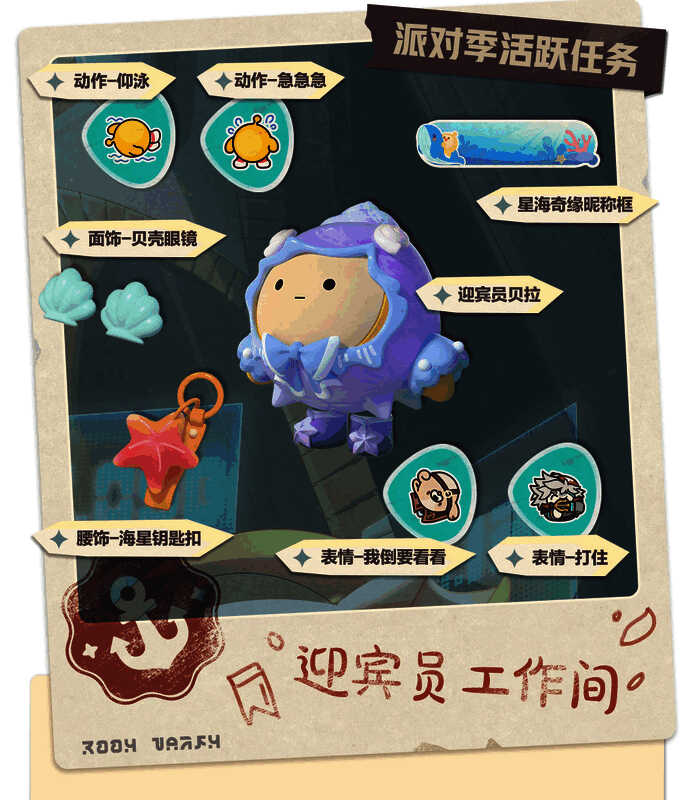 迎宾员贝拉外观图