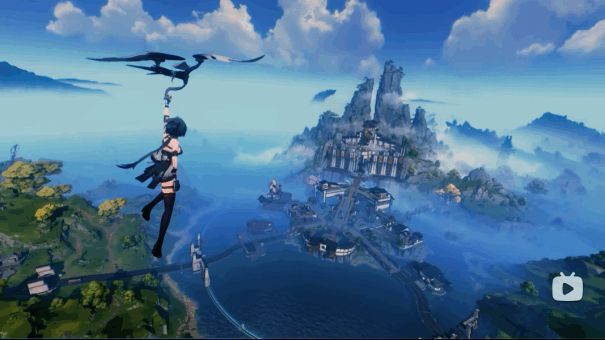 漂泊者飞向今州城画面