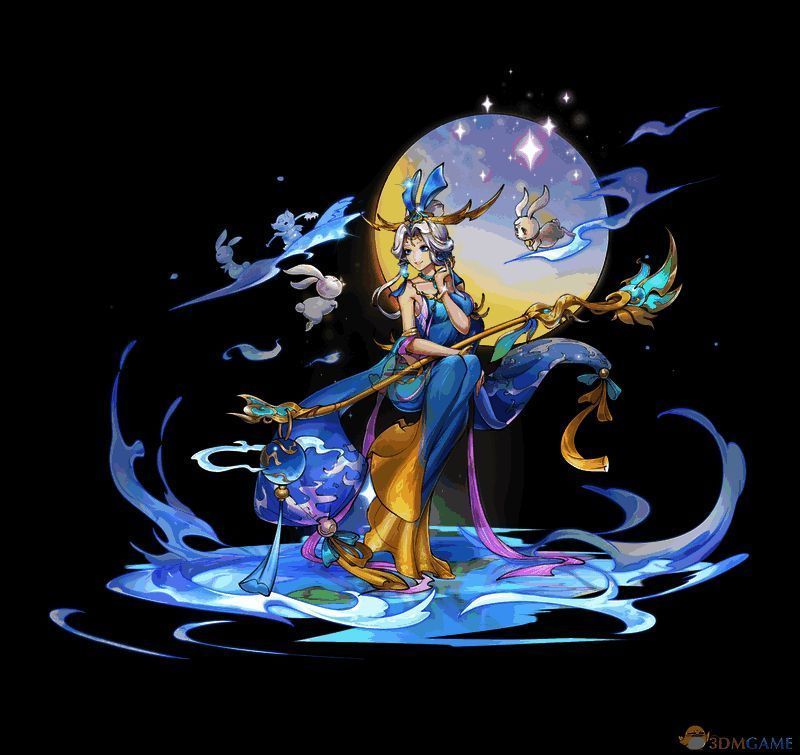 嫦娥在广寒宫的形象图片