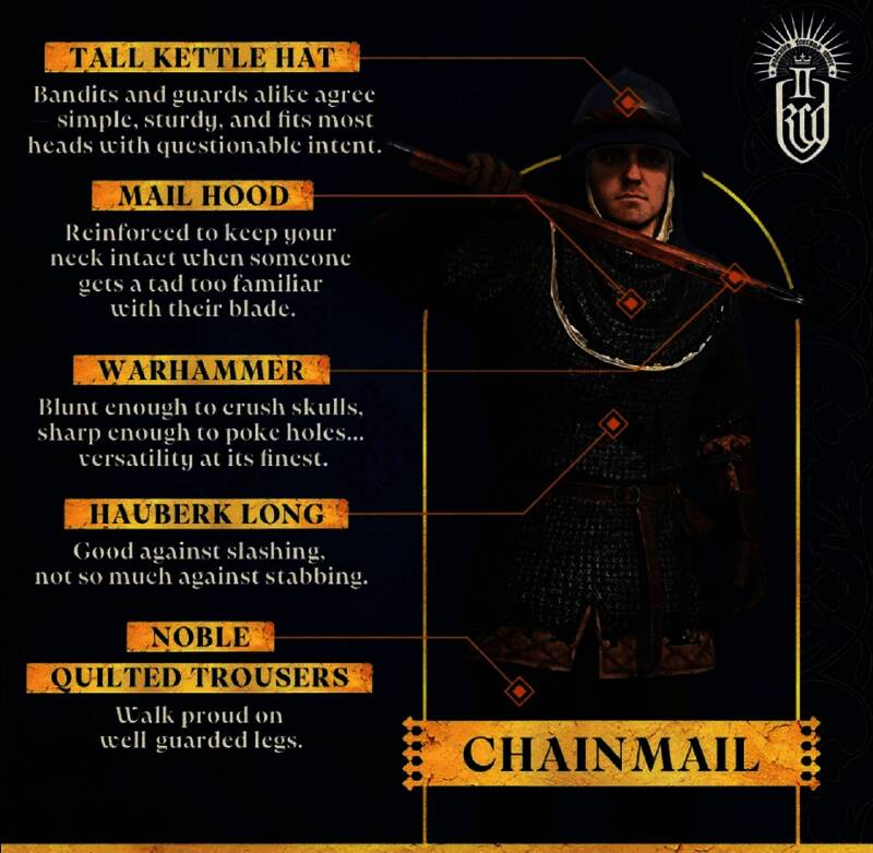 《天国:拯救2》链甲展示