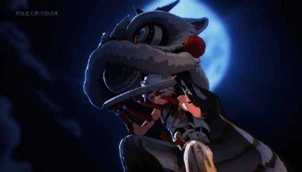 《鸣潮》与中国国家地理联动中角色宣传图