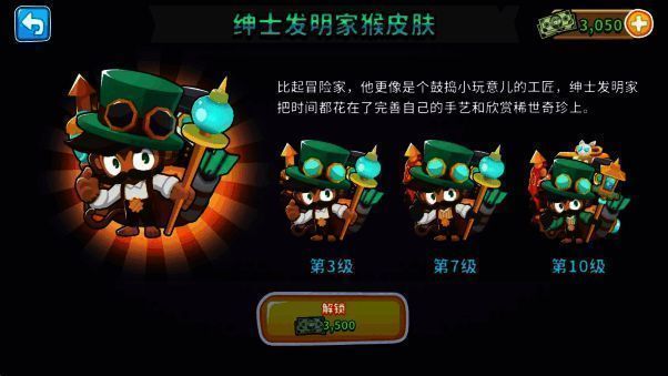 杰拉尔多发明家绅士猴皮肤