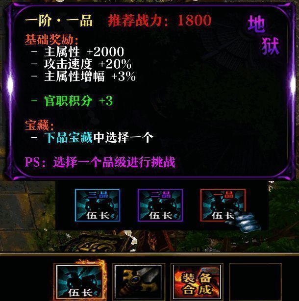 暴打三国 2 装备与副本界面