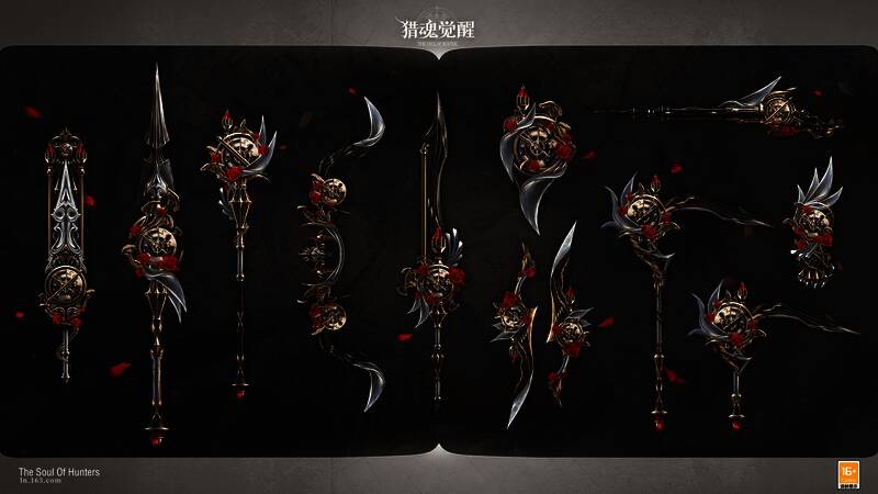 时钟系列武器宣传图