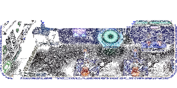 《乱剪一通》游戏中追求效率的场景动图