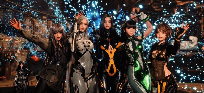 《星刃》新年贺图相关画面