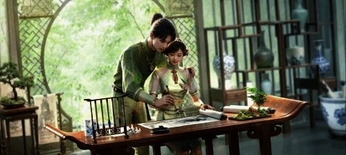 《星球：重启》半周年活动中展示的国风限定时装图片