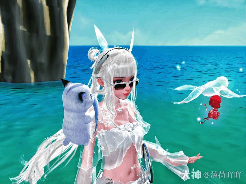 贝雷帽变发箍的游戏角色展示图