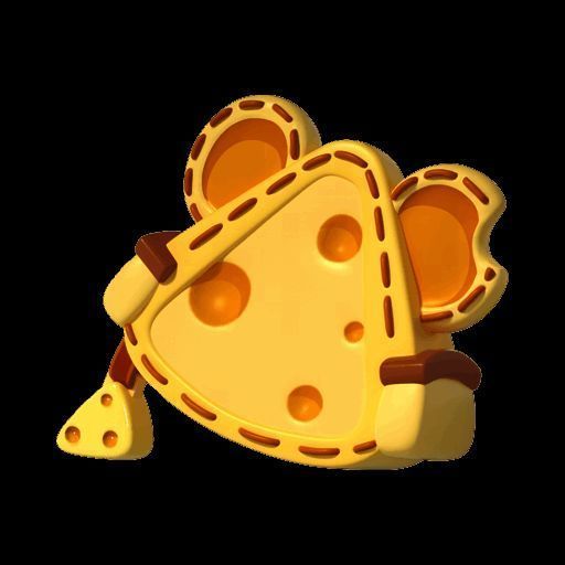 杰瑞背着奶酪背包图