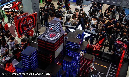 活动现场打卡场景