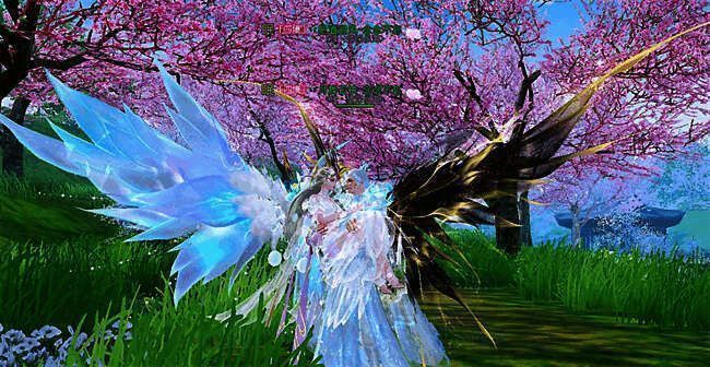 与情缘的游戏合影图