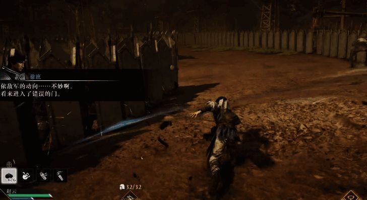 真三国无双起源选错门后战斗场景图