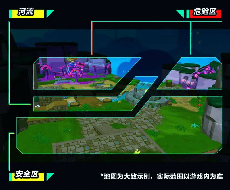 丛林溪谷地图画面