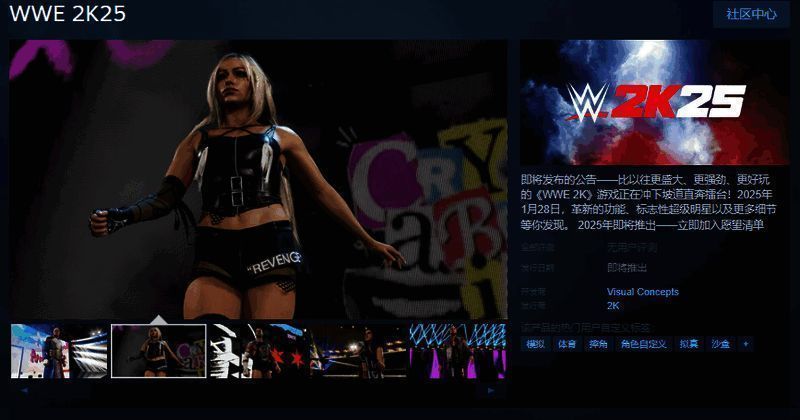《WWE 2K25》相关图片1
