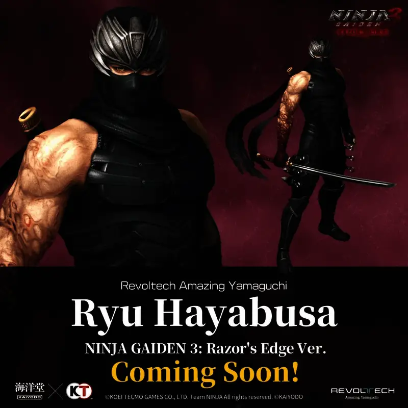 《忍者龙剑传3：刀锋边缘》隼龙和霞相关展示图1