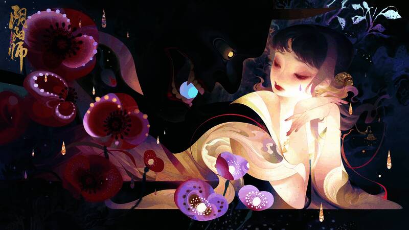 缚骨清姬典藏皮肤专属插画