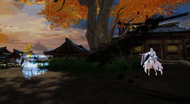 白露菡击败邪影场景