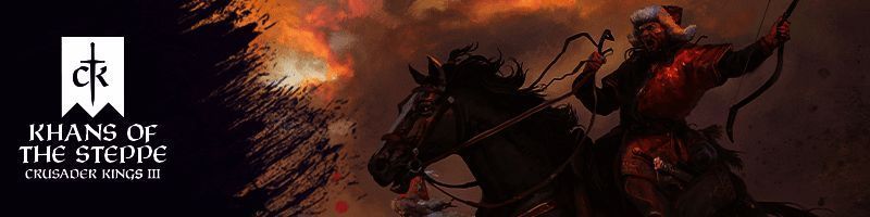 《十字军之王3》「草原汗王」扩展包宣传图