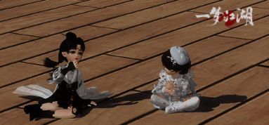 趣味动作·席地而坐展示图