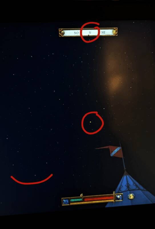 《天国:拯救2》星图导航画面