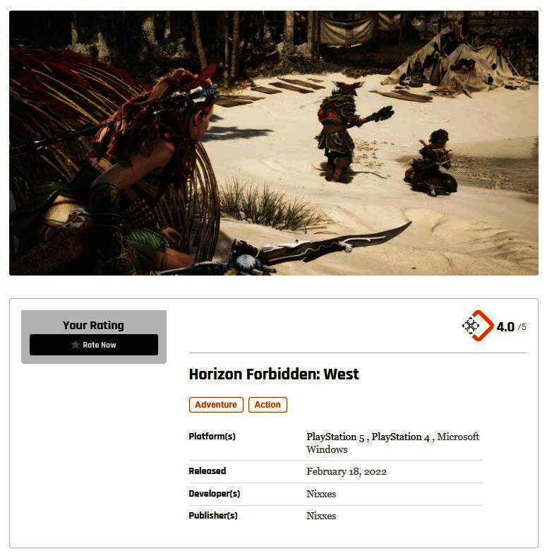 地平线：西之绝境游戏画面